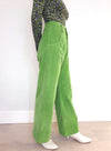 Green Envy Corduroy Pants