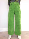 Green Envy Corduroy Pants