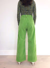 Green Envy Corduroy Pants
