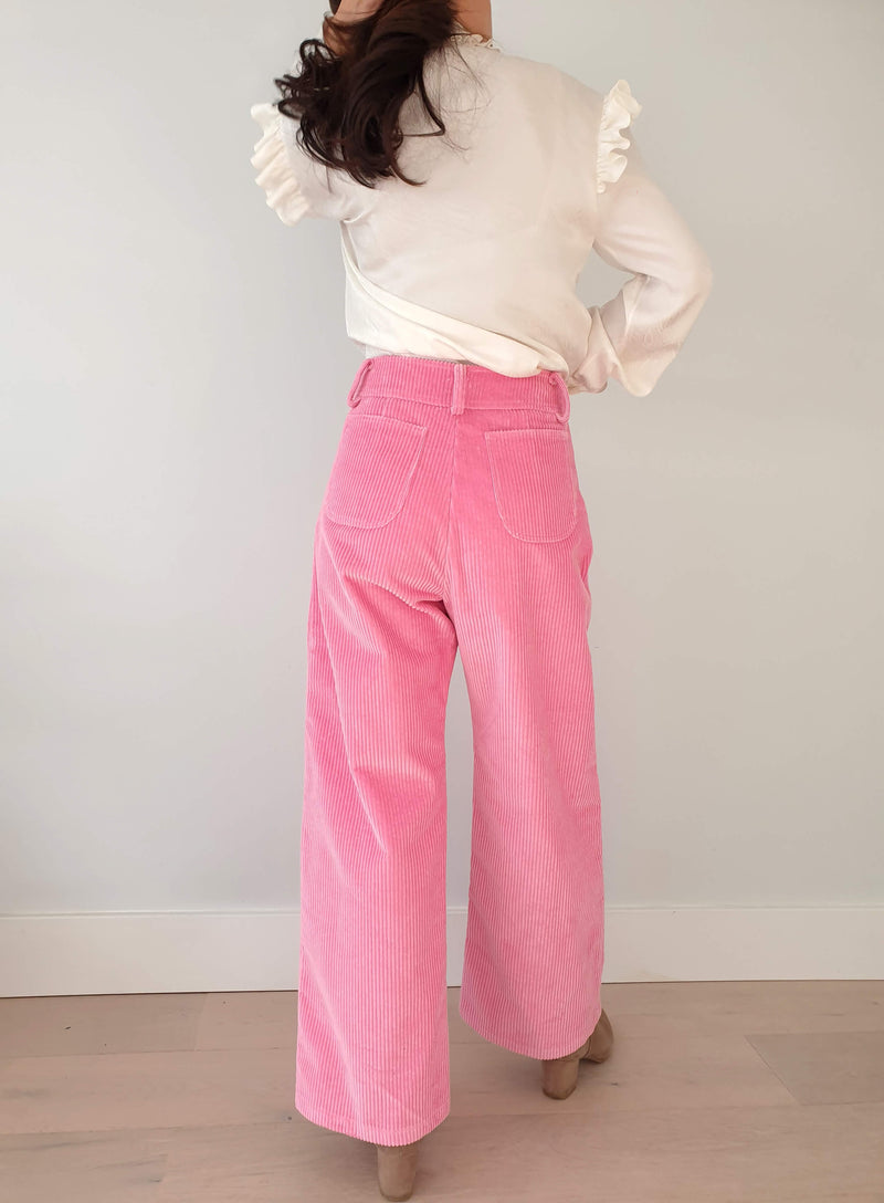 Cotton Candy Corduroy Pants