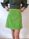 Green Envy Corduroy Skirt