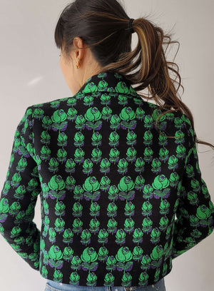Green Rose Blazer