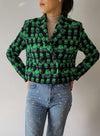 Green Rose Blazer