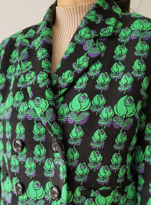 Green Rose Blazer