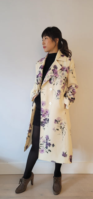 Snow Flower Coat