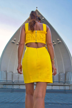 ILYO New York (@ilyo_nyc) - Sophia Cut Out Dress 3
