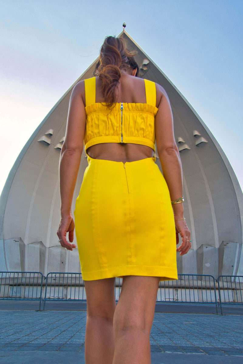 ILYO New York (@ilyo_nyc) - Sophia Cut Out Dress 3