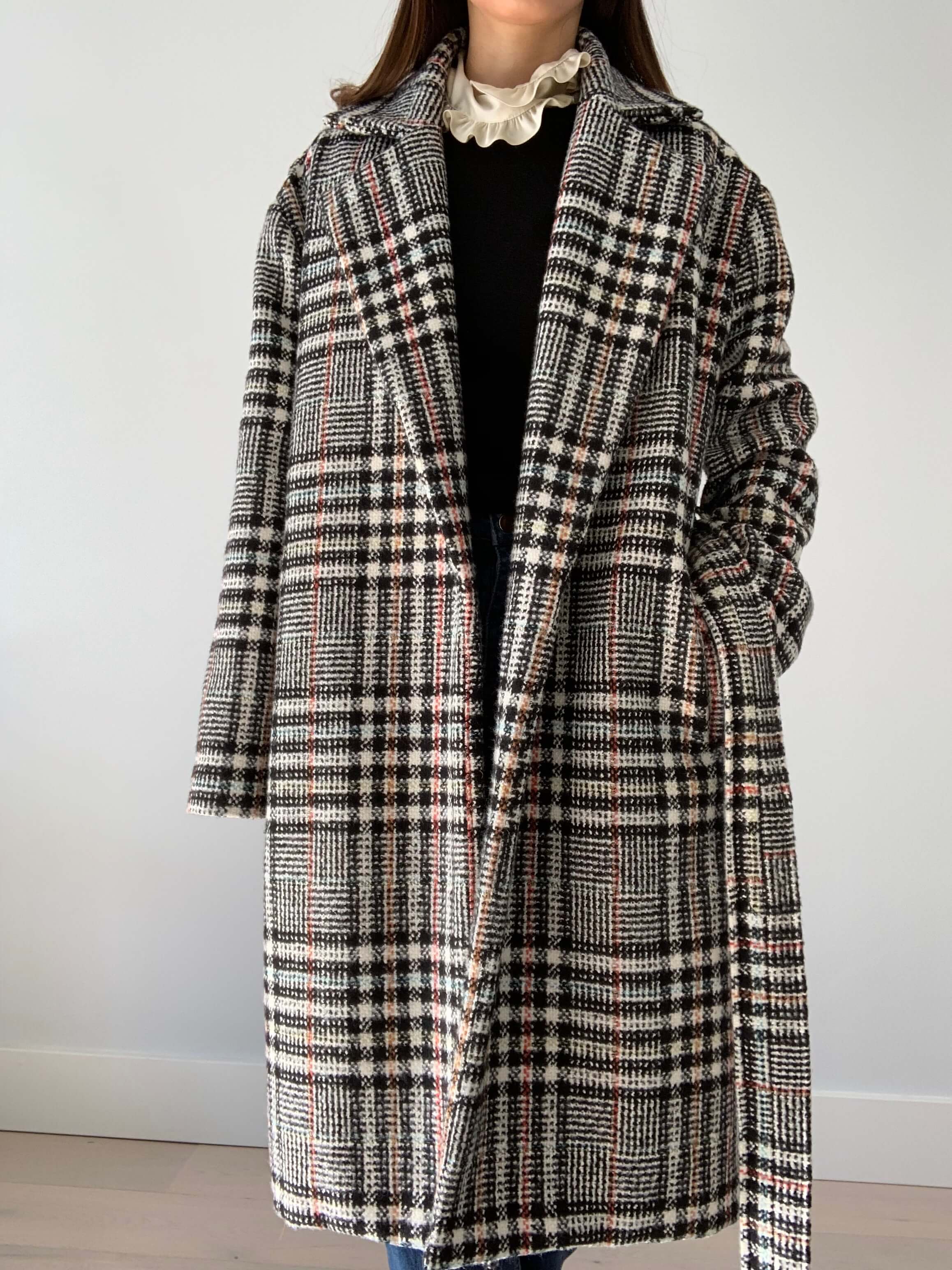 stein 19aw LAY OVERSIZED OVERLAP COAT
