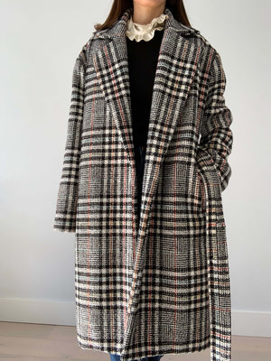 Plaid Oversized Coat